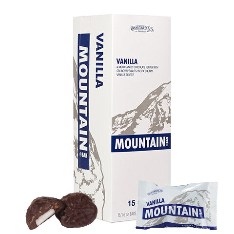 Mountain Bar Vanilla 1.6oz Piece or 15 Count Box