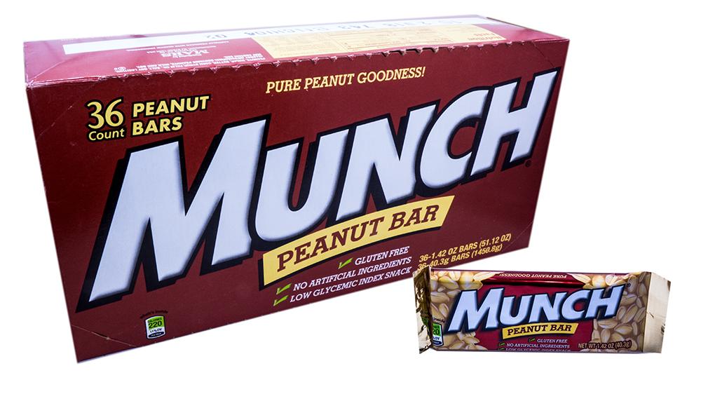 Munch Peanut Bar 1.46oz Candy Bar or 36 Count Box
