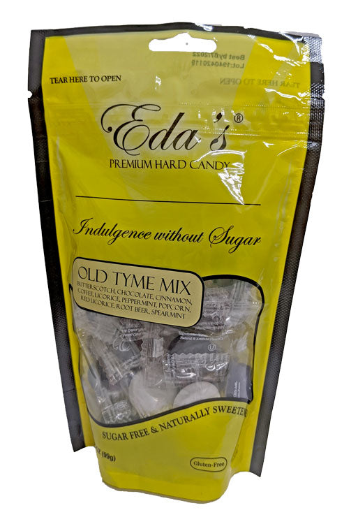 Eda's Sugar Free Hard Candy Old Tyme Mix 3.5oz or 12 Count Box — b.a ...