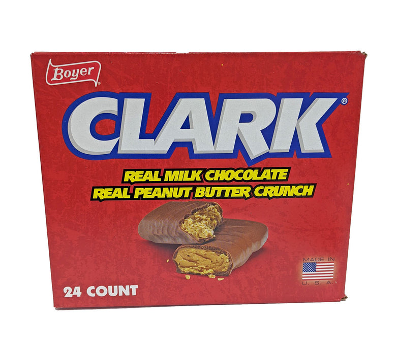 Clark Milk Chocolate 2oz Candy Bar or 24 Count Box