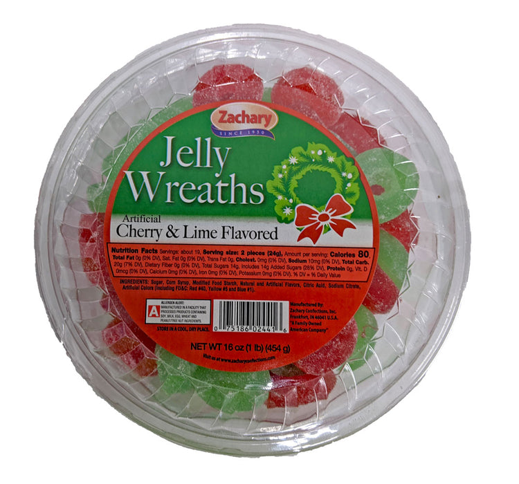 Jelly Wreaths Holiday 16oz