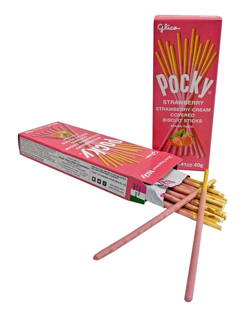 Pocky 1.41oz Box Strawberry — b.a. Sweetie Candy Store