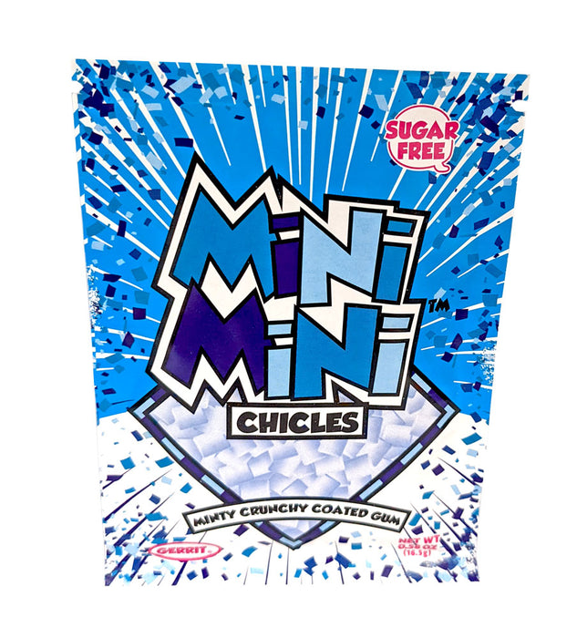 Mini Mini Chicles Gum .58oz Pouch Mint