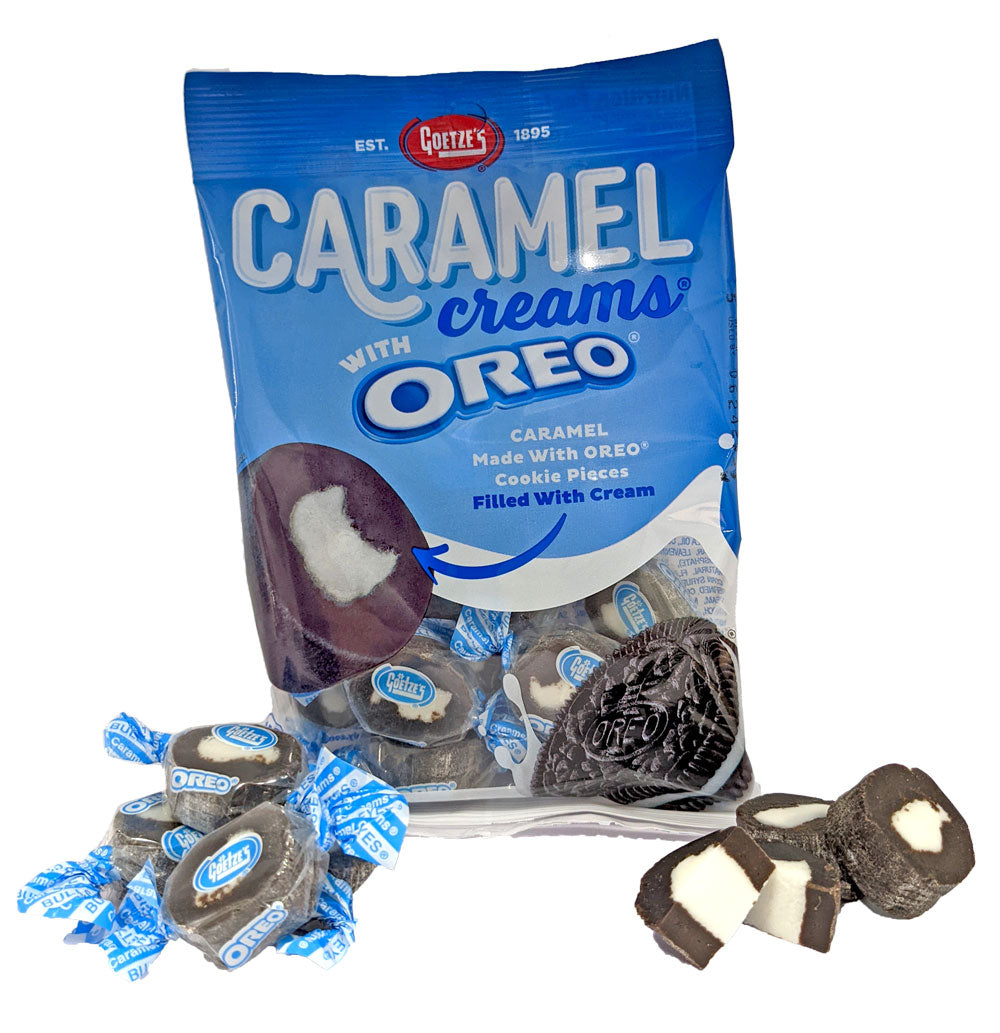 DISCONTINUED ITEM Caramel Creams Oreo 3.2oz Bag — b.a. Sweetie Candy Store