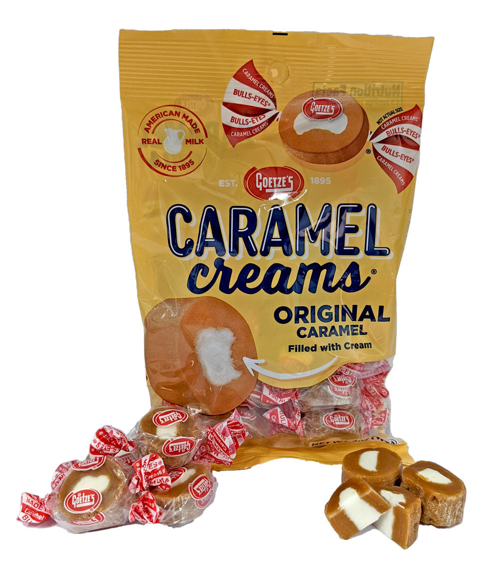 Caramel Creams Original 4oz Bag — b.a. Sweetie Candy Store