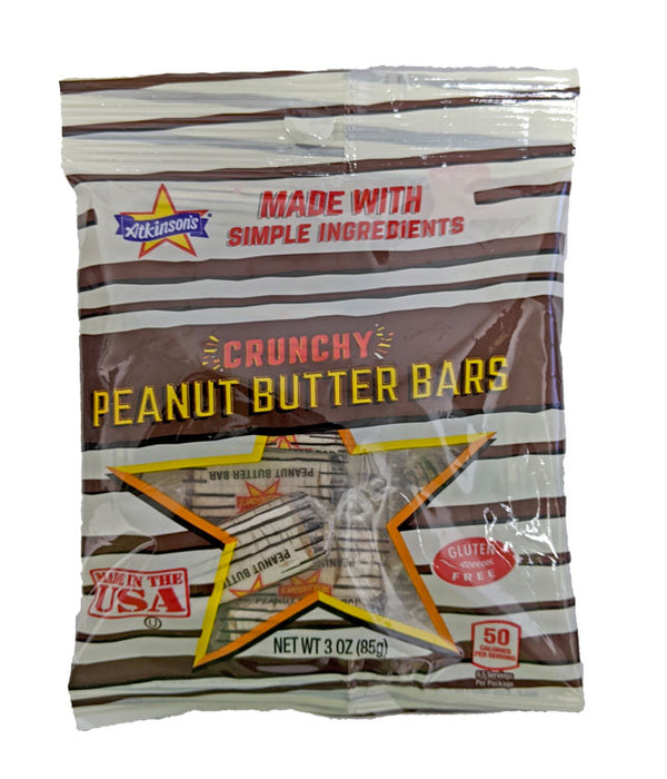 Peanut Butter Bars 3oz Bag