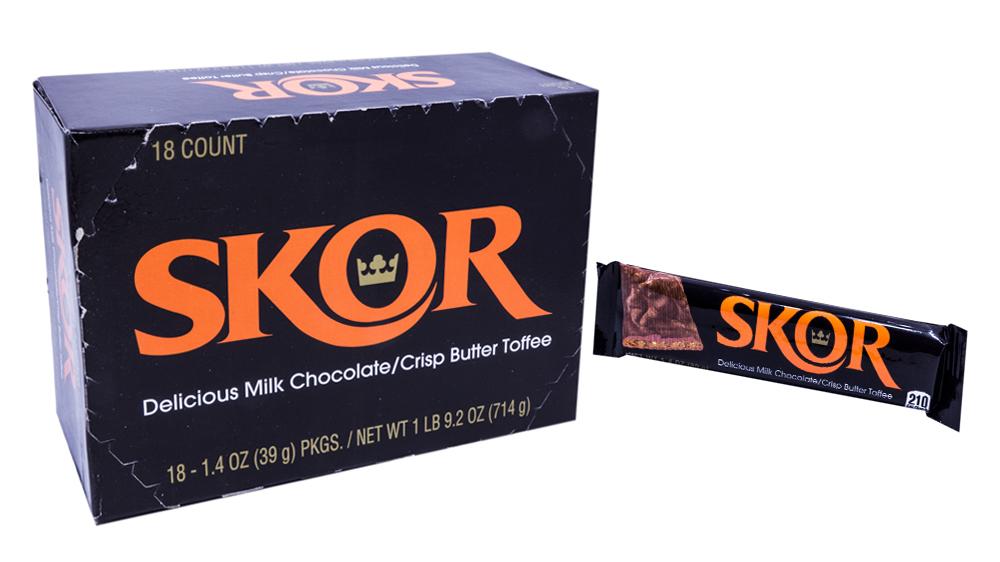 Skor Chocolate Candy Bars with Buttered Toffee Minis 191x2 Gram Bundle Pack of 2