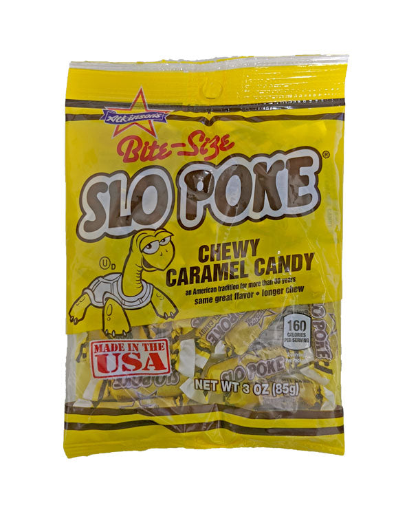 DISCONTINUED ITEM Slo Poke Bite Size 3oz Bag or 12 Count Box