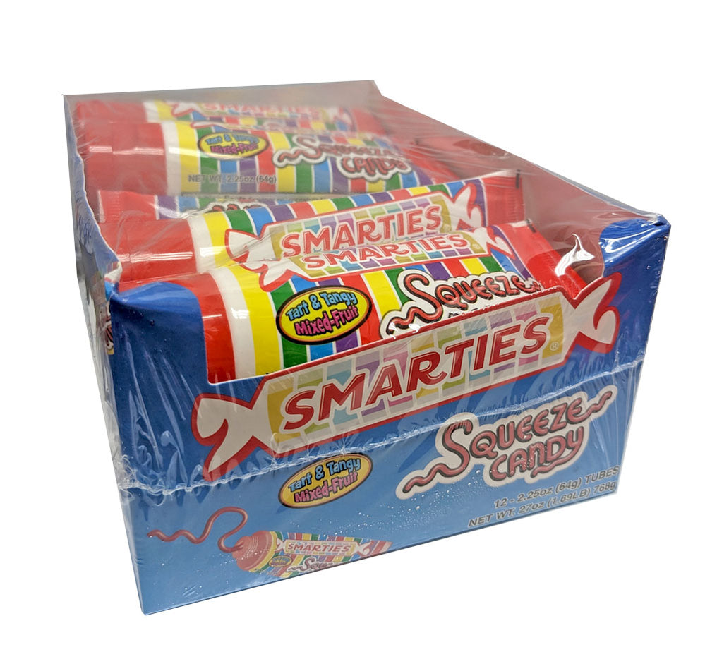 Smarties Squeeze Candy 2.25oz Tube — B.a. Sweetie Candy Store