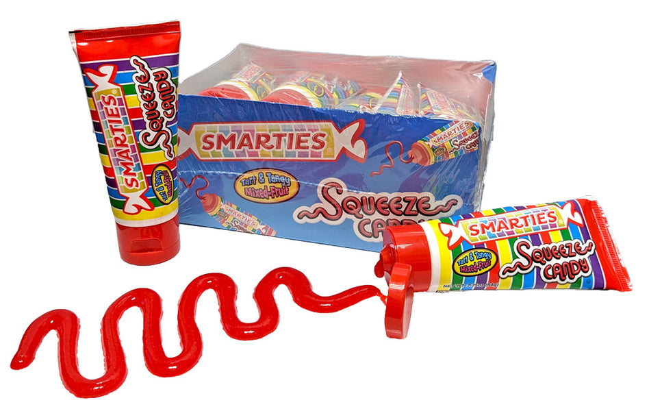 Smarties Squeeze Candy 2 25oz Tube — B A Sweetie Candy Store