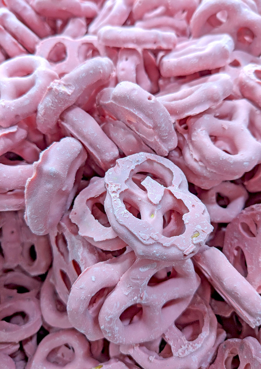 Pretzels Yogurt Covered 1lb Bag Strawberry — b.a. Sweetie Candy Store