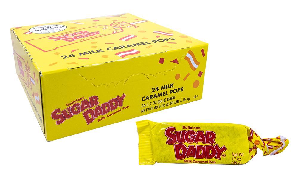 Sugar Daddy 1.7oz Piece or 24 Count Box
