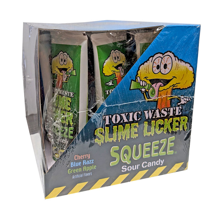 Toxic Waste Slime Licker Squeeze Green Apple - Rustito's Dulces