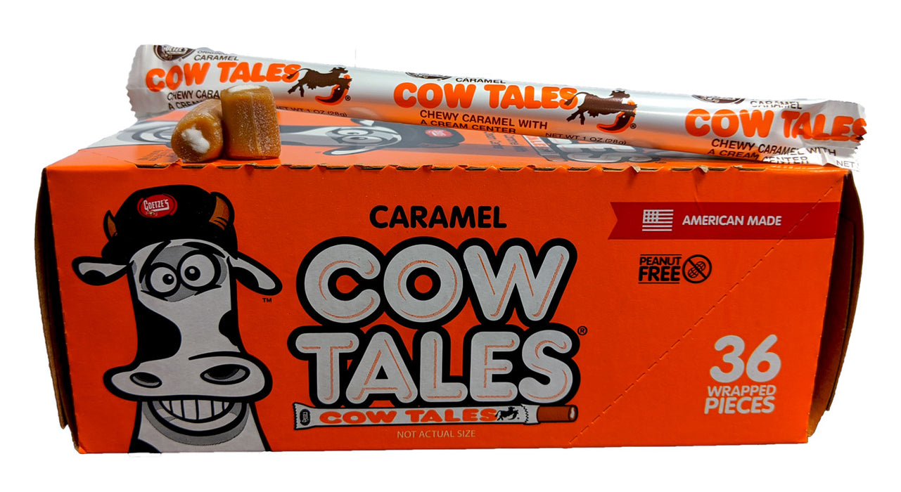 Goetze's Cow Tales Vanilla 1oz Piece or 36 Count Box