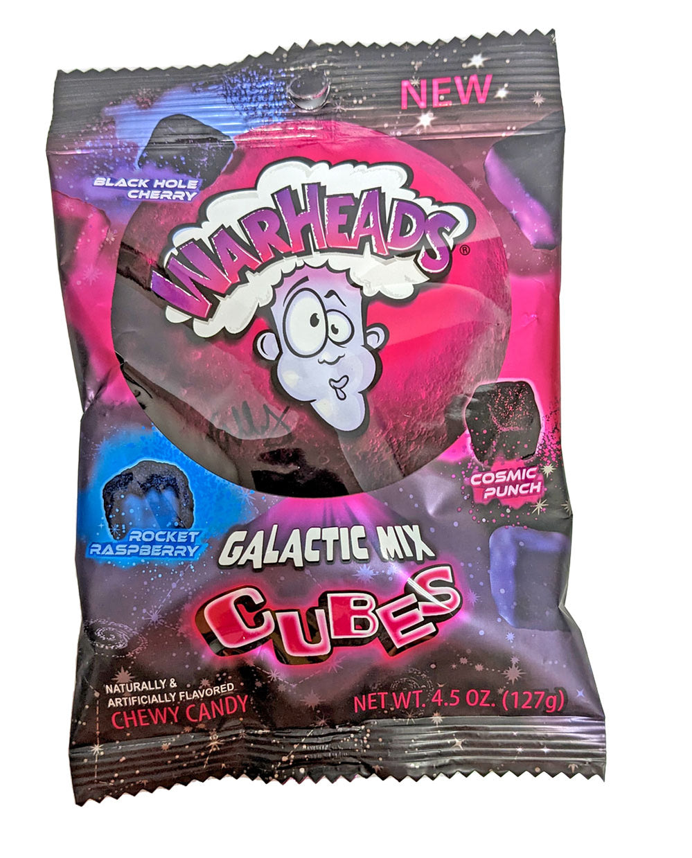 Warheads Cubes 4.5oz Bag Galactic Mix — b.a. Sweetie Candy Store