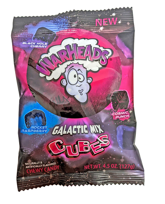 Warheads Cubes 4.5oz Bag Galactic Mix