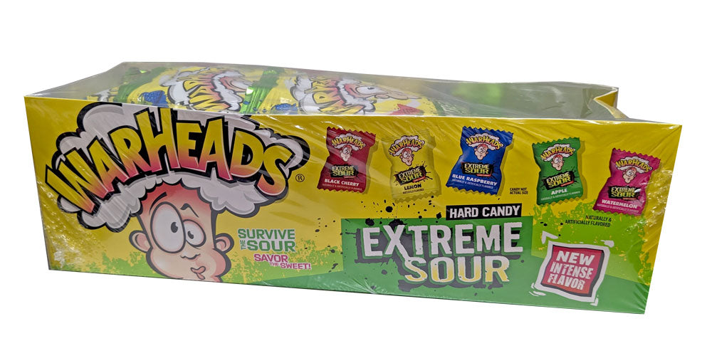 Warheads Hard Candy 1oz Bag Assorted Sour