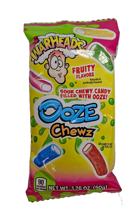 Warheads Ooze Chewz 1.76oz Bag