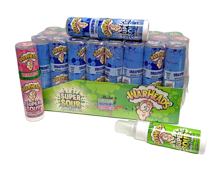 Warheads Spray .68oz Bottle Sour — b.a. Sweetie Candy Store