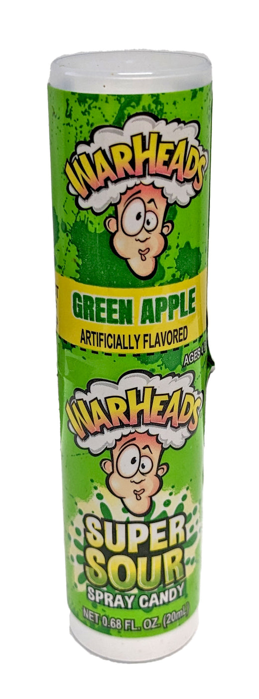 Warheads Spray .68oz Bottle Sour — b.a. Sweetie Candy Store