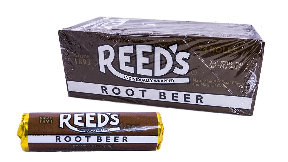 Reeds Rootbeer 1.01oz Roll or 24 Count Box