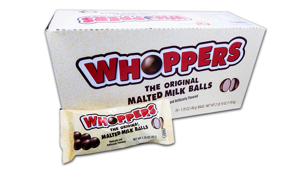 Whoppers 1.75oz Bag or 24 Count Box